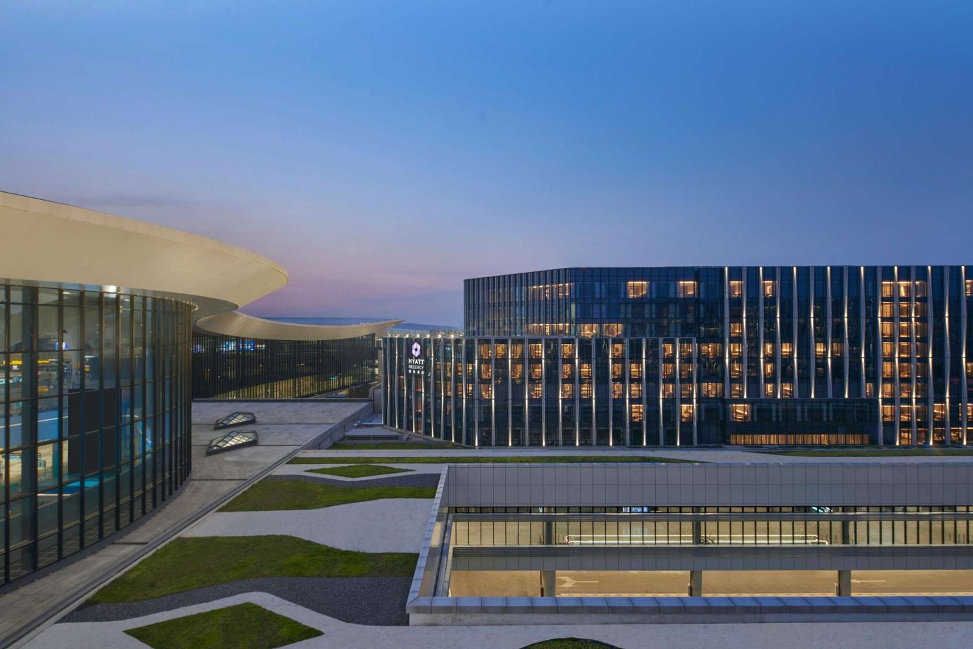 Hyatt Regency Hangzhou International Airport Exterior foto